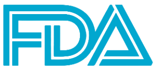 U.S. Food and Drug Administration (FDA) logo in blue