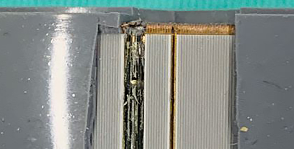 Top-down look at an acoustic array