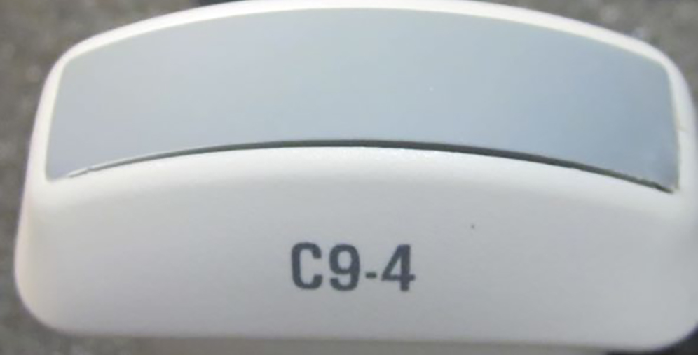 Degraded seal on an ultrasound probe lens