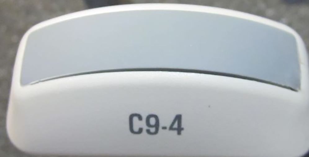 Degraded seal on an ultrasound probe lens